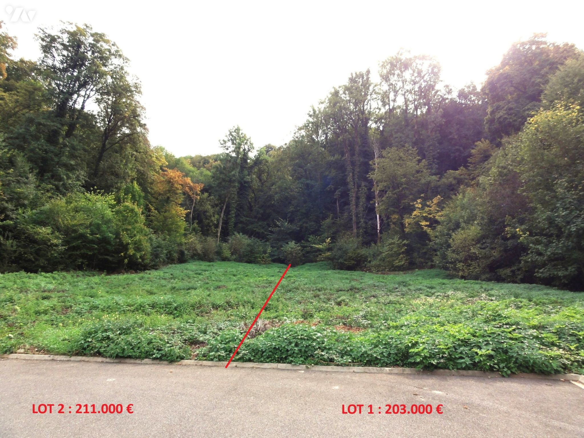 Terrain 1721 m² · à Herserange · 1 721 m² · 195 000 €