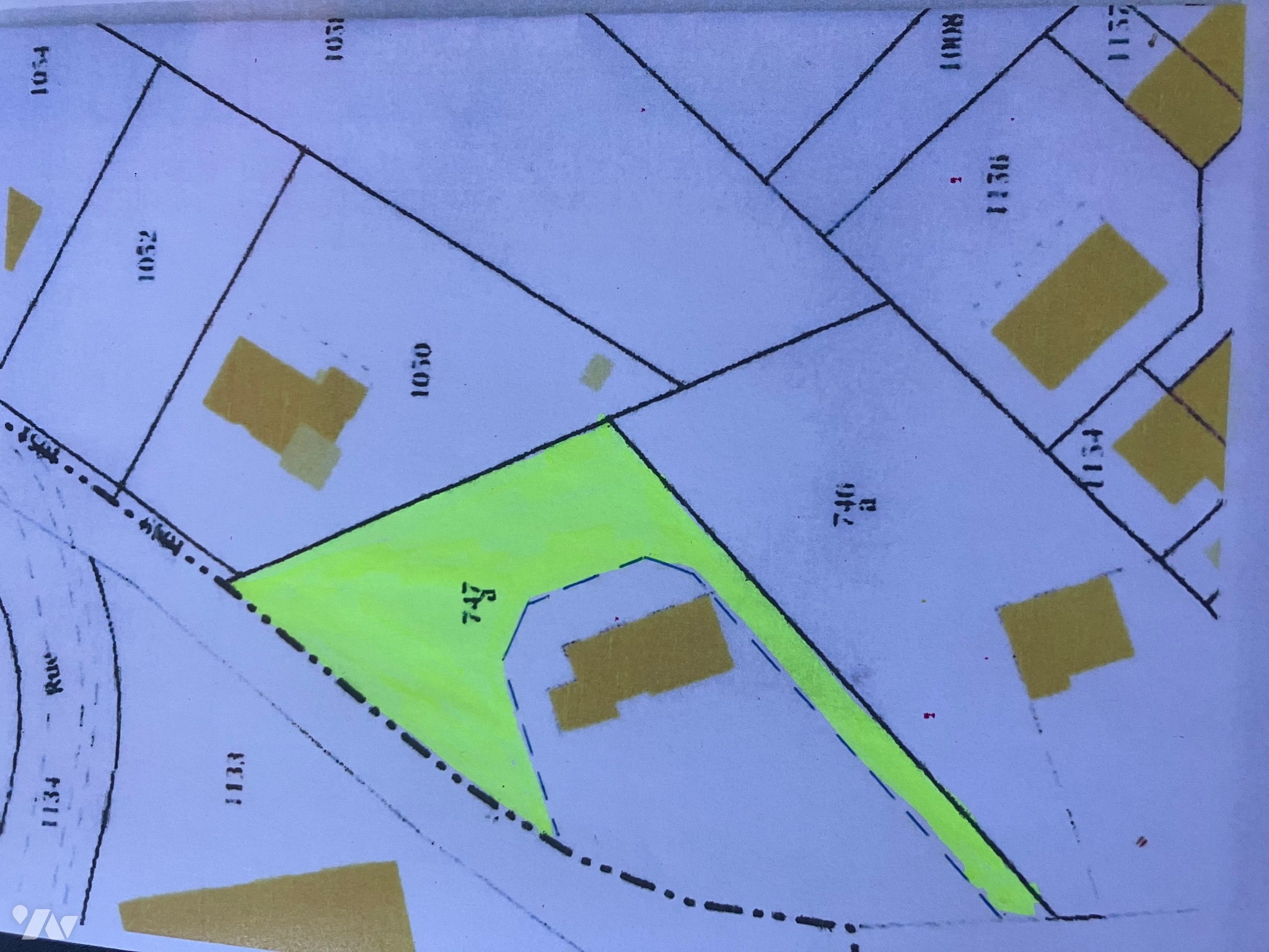 Terrain 1400 m² · à Orsinval · 1 400 m² · 99 600 €