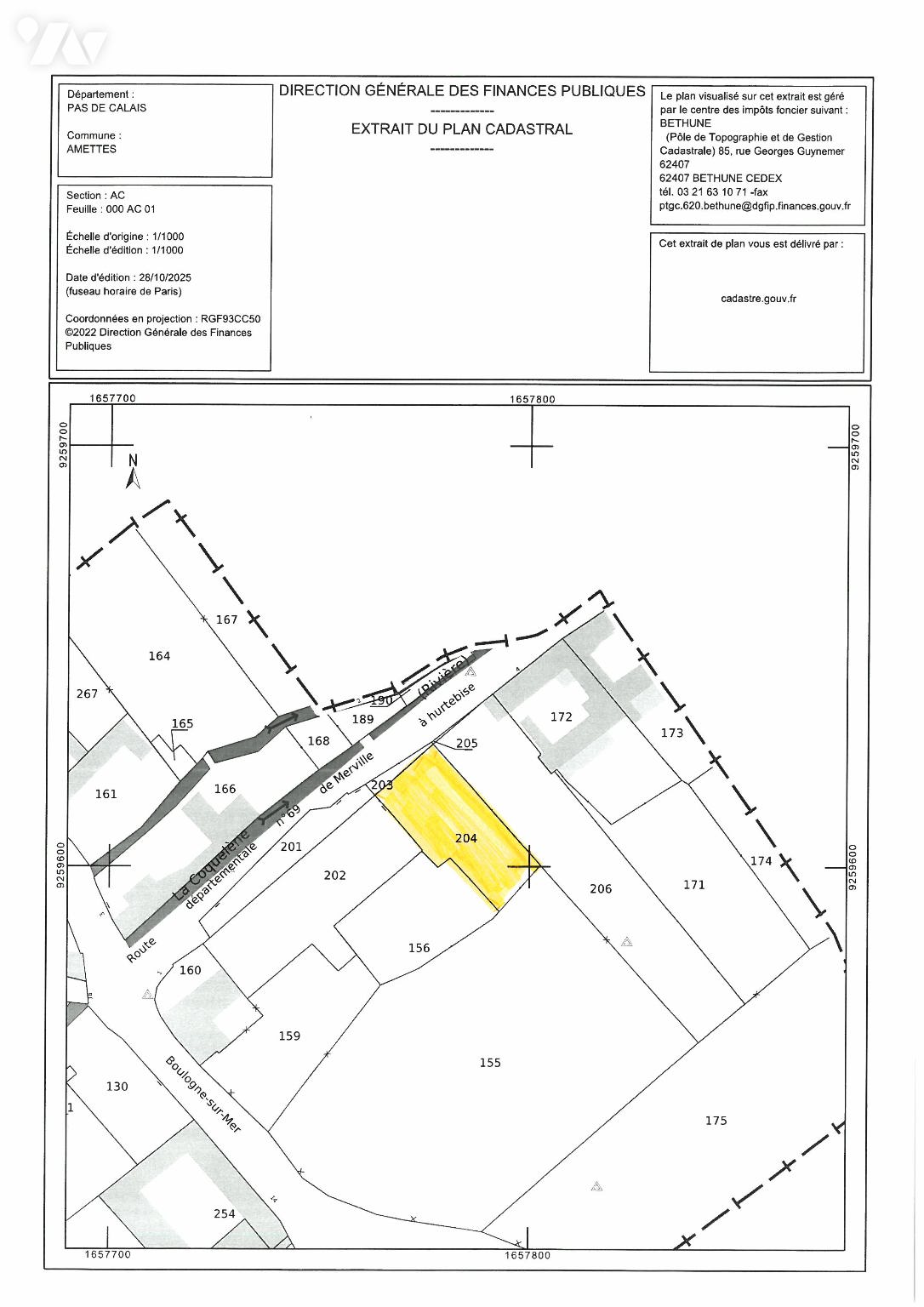 VENTE terrain-AMETTES (62)