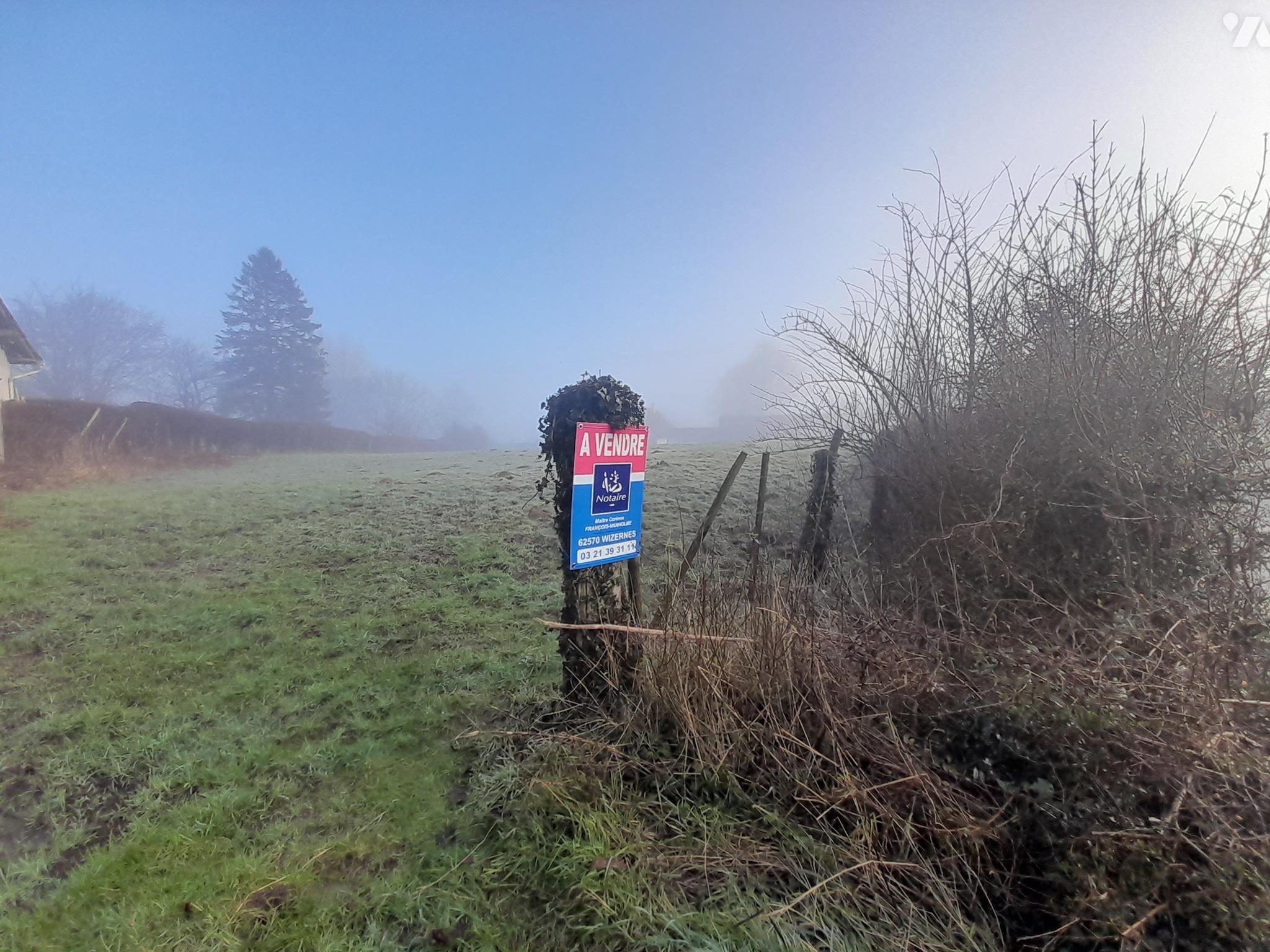 VENTE terrain-VAUDRINGHEM (62)