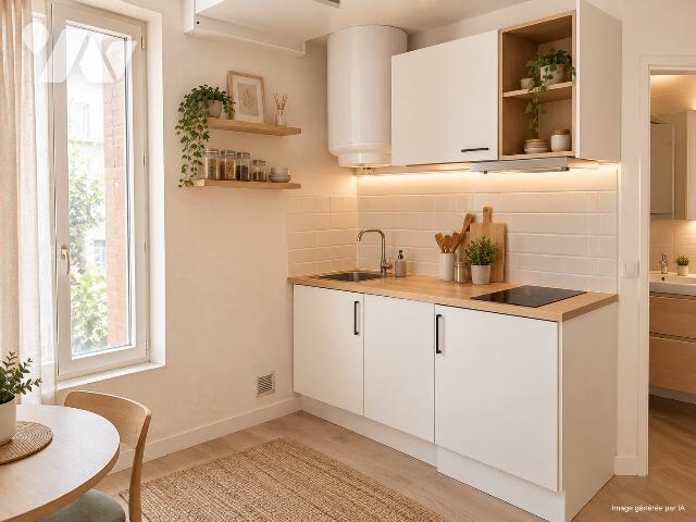Appartement 1 pièce 12 m² · à Saint-Ouen · 11,7 m² · 65 000 €