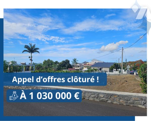 Terrain 1197 m² · à Saint-Paul · 1 197 m² · 440 000 €