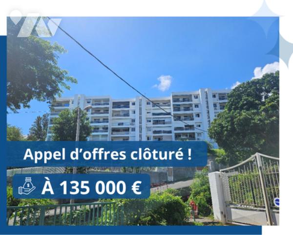 Appartement 3 pièces 106 m² · à Saint-Denis · 106 m² · 135 000 €