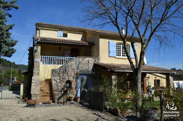 Vente - Maison - Saint-Paul-le-Jeune - 180.00m² - 9 pièces - Ref : 1957 M