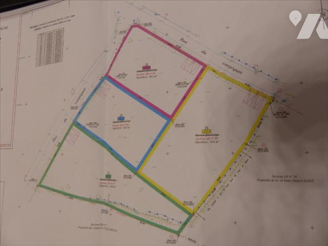 Terrain 945 m² · à La Haye · 945 m² · 47 250 €