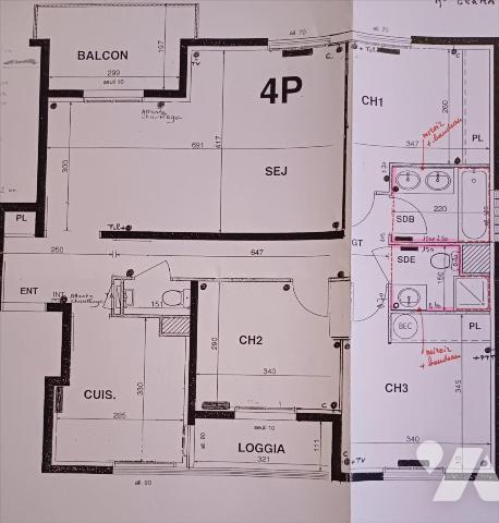 Appartement a louer issy-les-moulineaux - 5 pièce(s) - 84.45 m2 - Surfyn