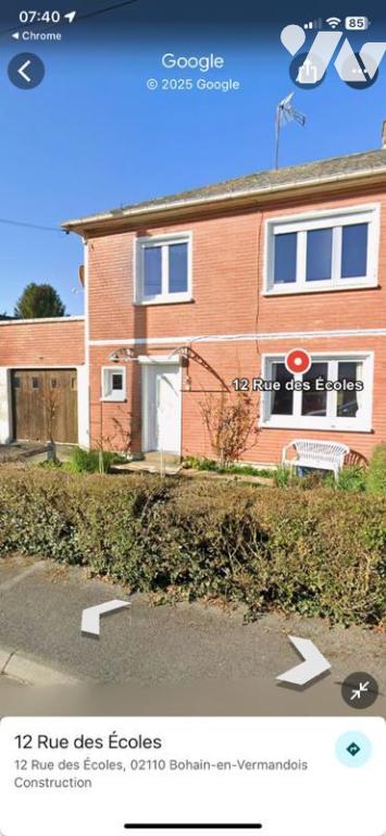Maison 7 pièces 137 m² · à Bohain-en-Vermandois · 137 m² · 69 000 €