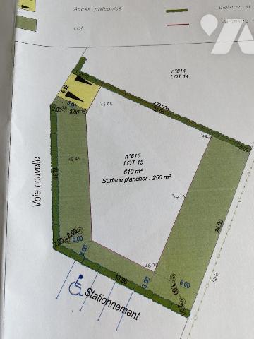 Terrain 610 m² · à Quintin · 610 m² · 67 000 €