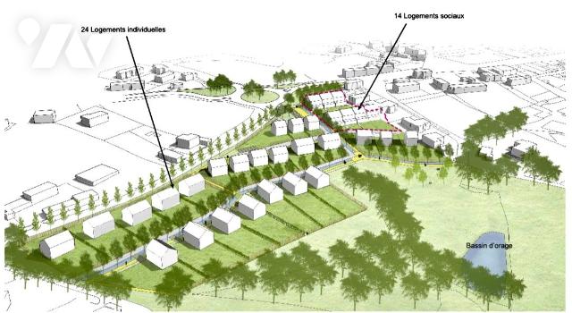 Vente - Terrain - PLOUAGAT - 511 m² - 22076-232