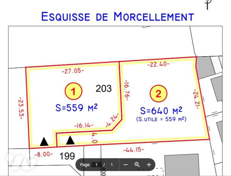 Terrain 559 m² · à Saint-Christol-lès-Alès · 559 m² · 87 000 €