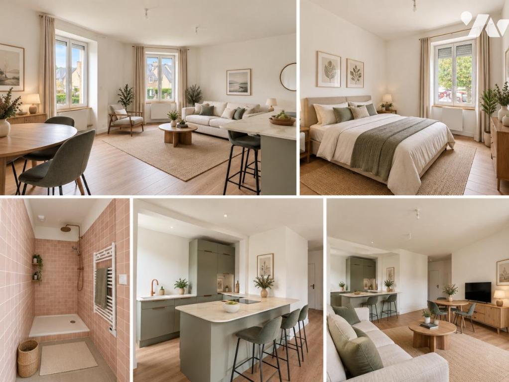 Appartement 2 pièces 47 m² · à Dinard · 46,9 m² · 300 000 €