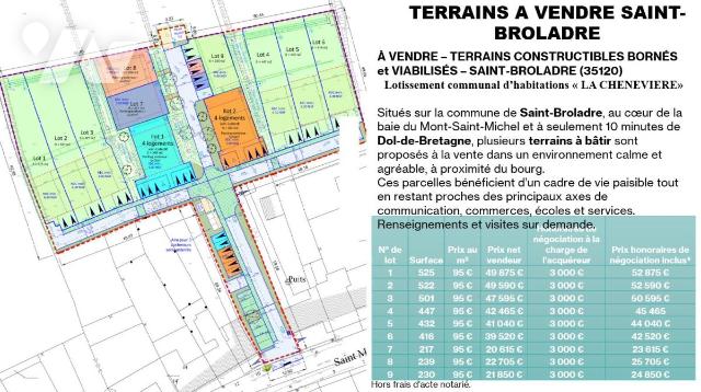 Terrain — Saint-Broladre