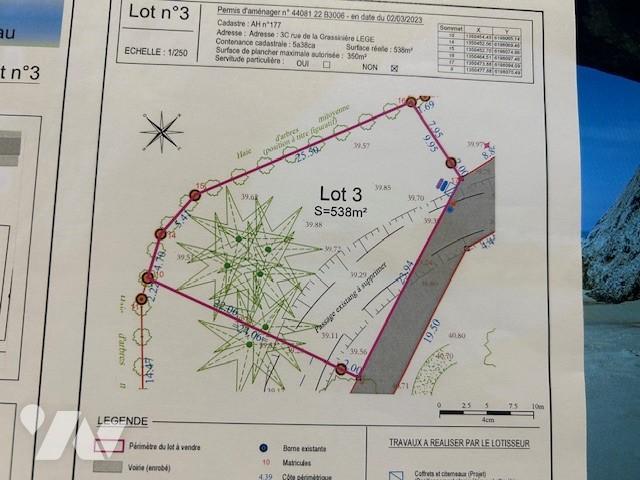 Terrain 538 m² · à Legé · 538 m² · 96 000 €