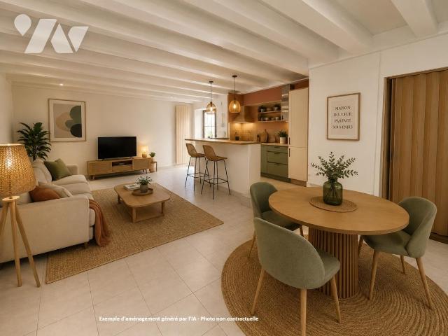 Maison 3 pièces 76 m² · à Rezé · 75,7 m² · 260 000 €