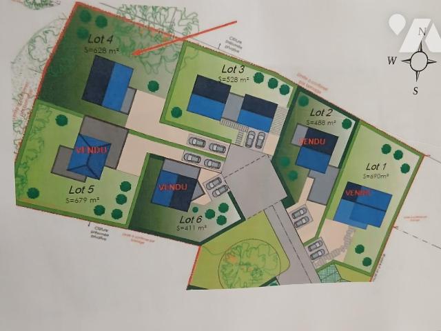 Terrain 411 m² · à La Baule-Escoublac · 411 m² · 218 000 €