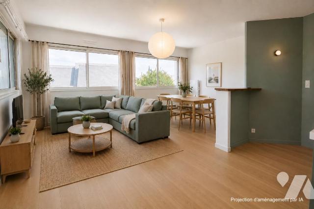 Appartement 3 pièces 58 m² · à Guérande · 57,9 m² · 220 000 €