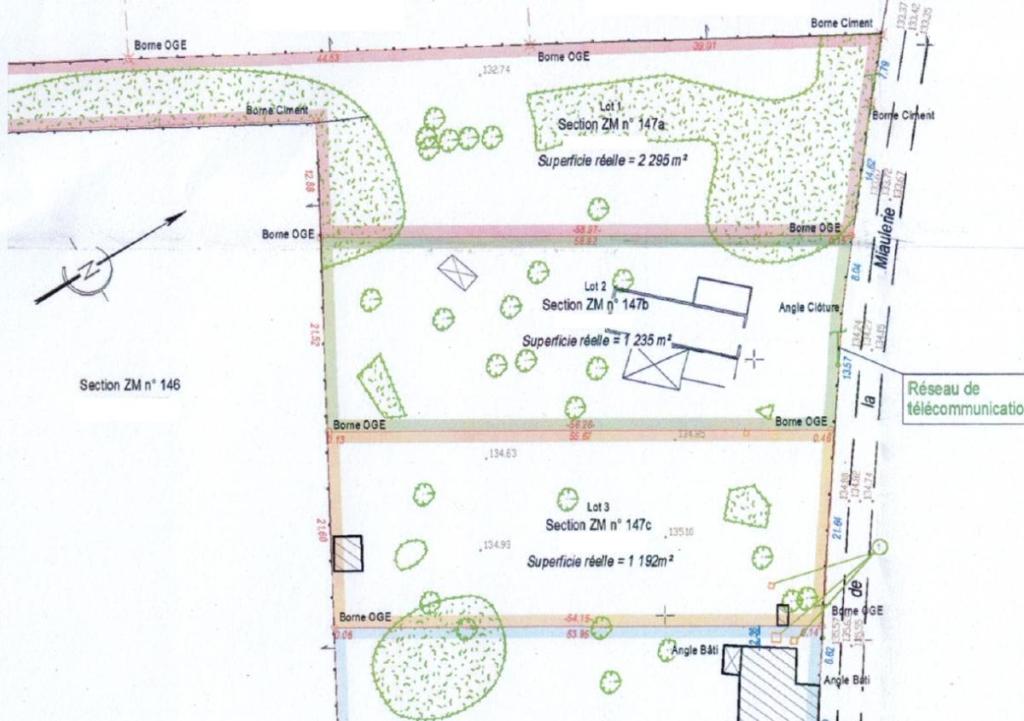 Terrain 1235 m² · à Nibelle · 1 235 m² · 35 000 €