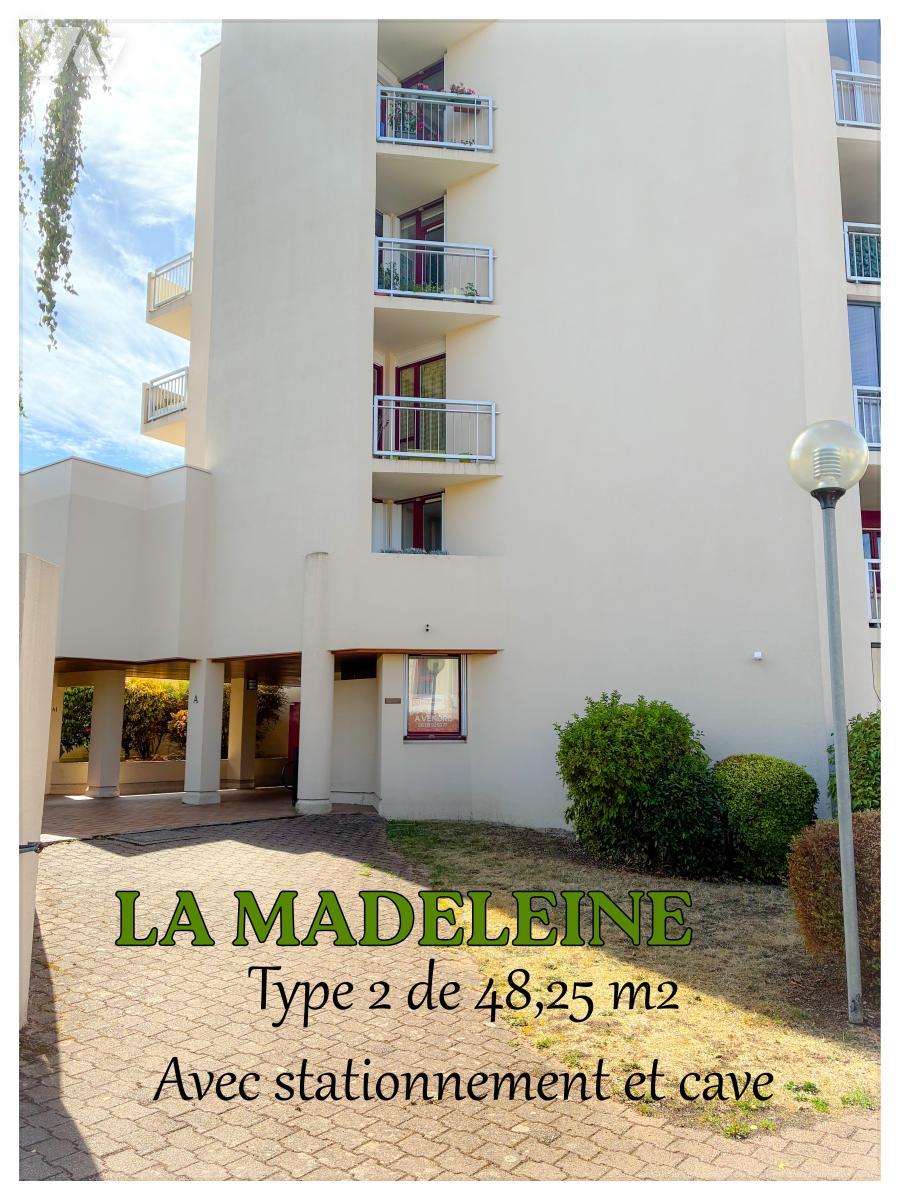 Appartement 2 pièces 48 m² · à Angers · 48,3 m² · 155 000 €