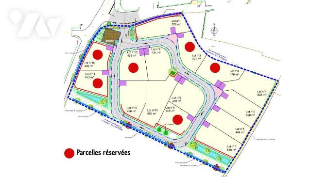 Terrain 419 m² · à Villedieu-les-Poêles-Rouffigny · 419 m² · 30 000 €