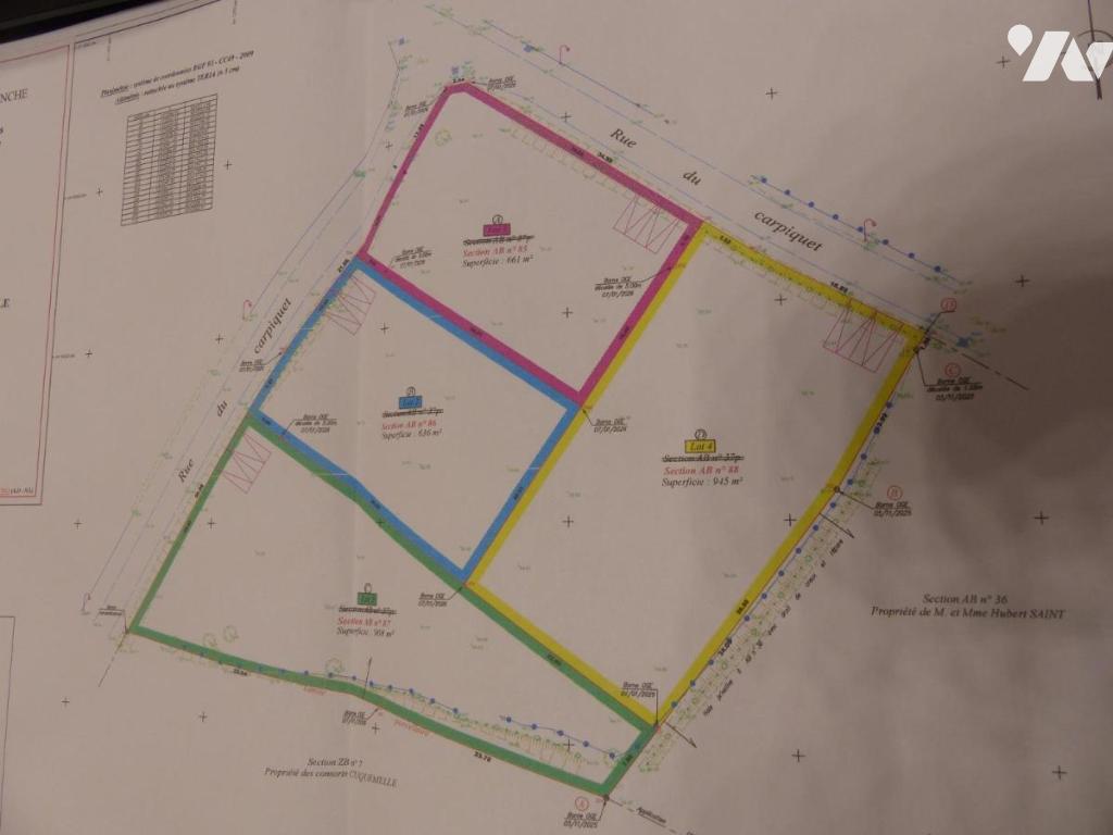 Terrain 945 m² · à La Haye · 945 m² · 47 250 €