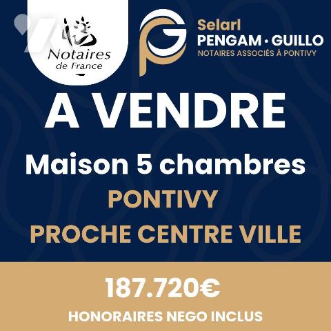 Maison 7 pièces 145 m² · à Pontivy · 145,4 m² · 177 000 €