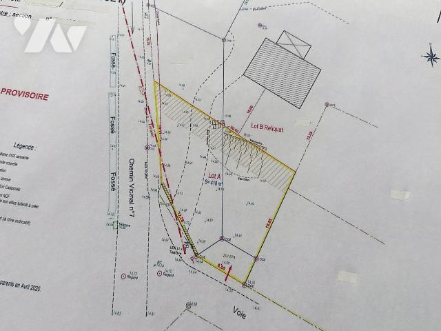 Terrain 418 m² · à Plouhinec · 418 m² · 120 000 €