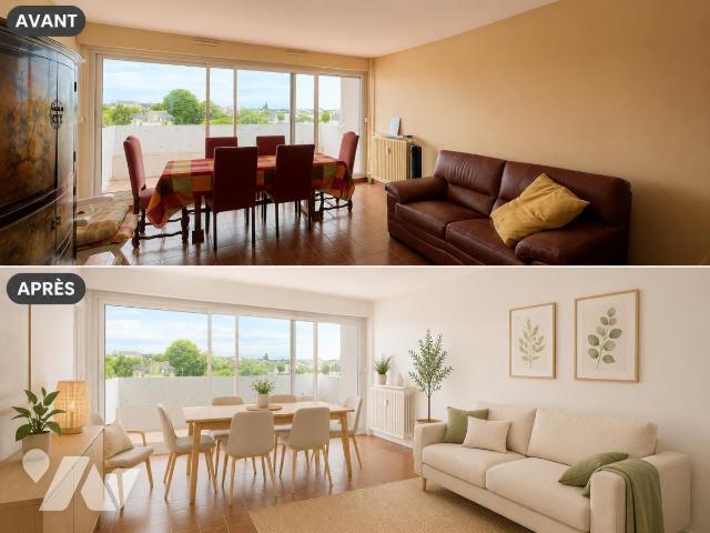 Appartement 2 pièces 54 m² · à Lorient · 53,8 m² · 140 000 €