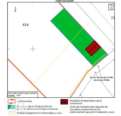 Terrain 872 m² · à Roye-sur-Matz · 872 m² · 42 000 €
