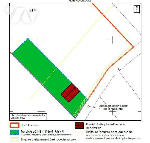 Vente - Terrain - ROYE SUR MATZ - 966 m² - 60098-1235