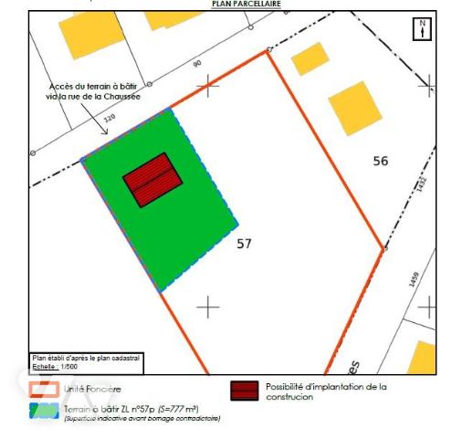 Terrain 777 m² · à Canny-sur-Matz · 777 m² · 39 000 €