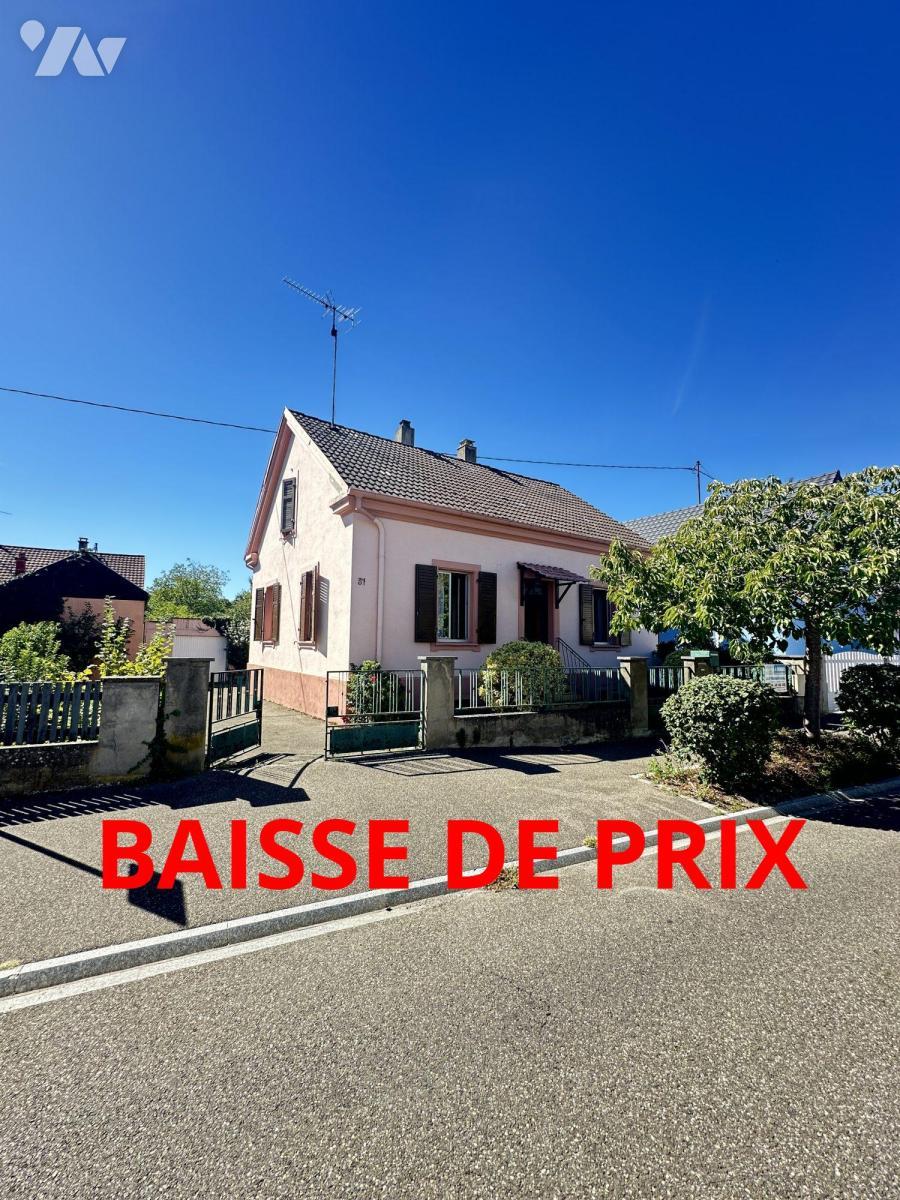 Maison 5 pièces 92 m² · à Rixheim · 91,7 m² · 215 000 €