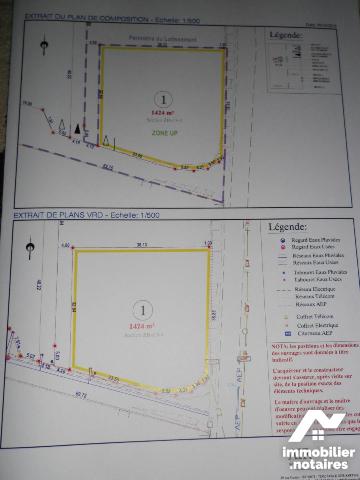 Terrain 1424 m² · à Noyen-sur-Sarthe · 1 424 m² · 47 500 €