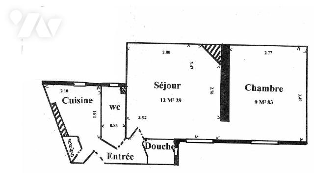 Appartement a louer paris-18e-arrondissement - 2 pièce(s) - 30.24 m2 - Surfyn