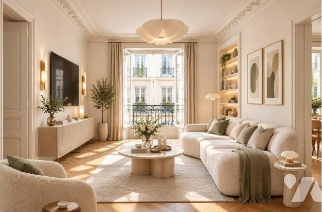Appartement 4 pièces 75 m² · à Paris 15e Arrondissement · 75,3 m² · 744 275 €