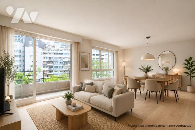 Appartement 3 pièces 73 m² · à Paris 15e Arrondissement · 73,4 m² · 610 000 €