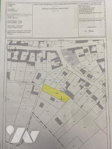 Terrain 1121 m² · à Toutencourt · 1 121 m² · 50 000 €