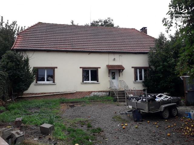 Vente - Maison - Boves - 88.00m² - 6 pièces - Ref : 80119-156