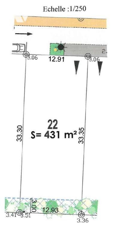 Terrain 431 m² · à Champagné-les-Marais · 431 m² · 35 000 €