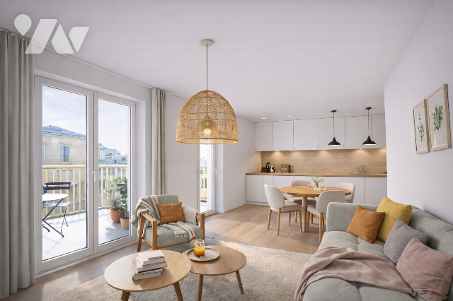Appartement 2 pièces · à Chartres-de-Bretagne · 191 000 €