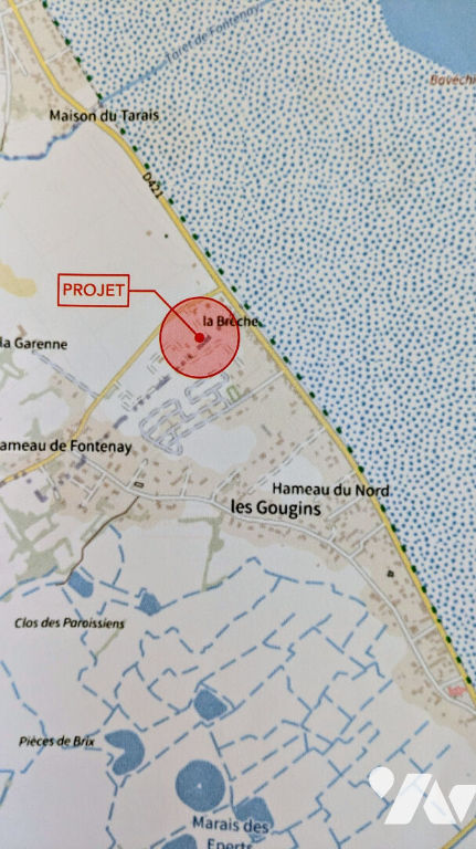Terrain 629 m² · à Fontenay-sur-Mer · 629 m² · 72 400 €