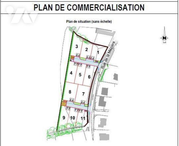 Terrain 429 m² · à Montauban-de-Bretagne · 429 m² · 55 000 €