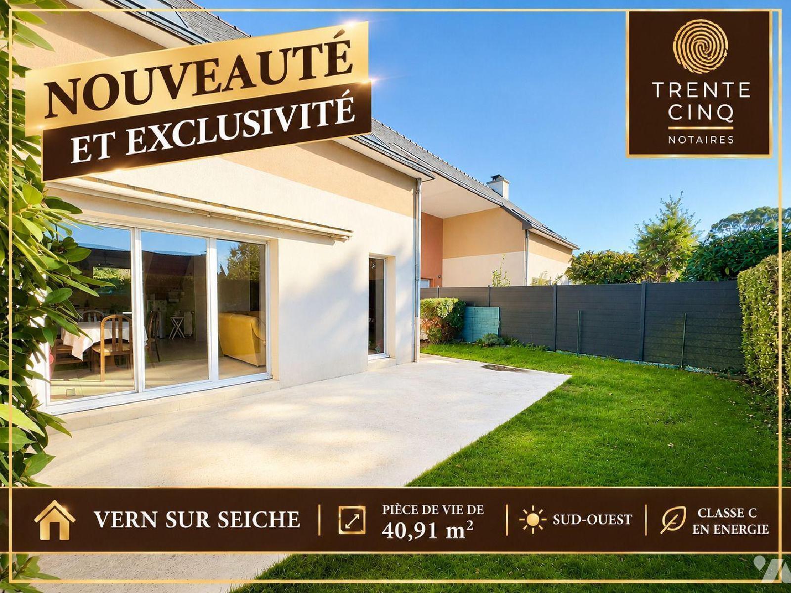 Maison 5 pièces 75 m² · à Vern-sur-Seiche · 75 m² · 245 000 €