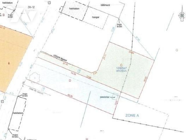 Terrain 1090 m² · à Allaire · 1 090 m² · 30 000 €