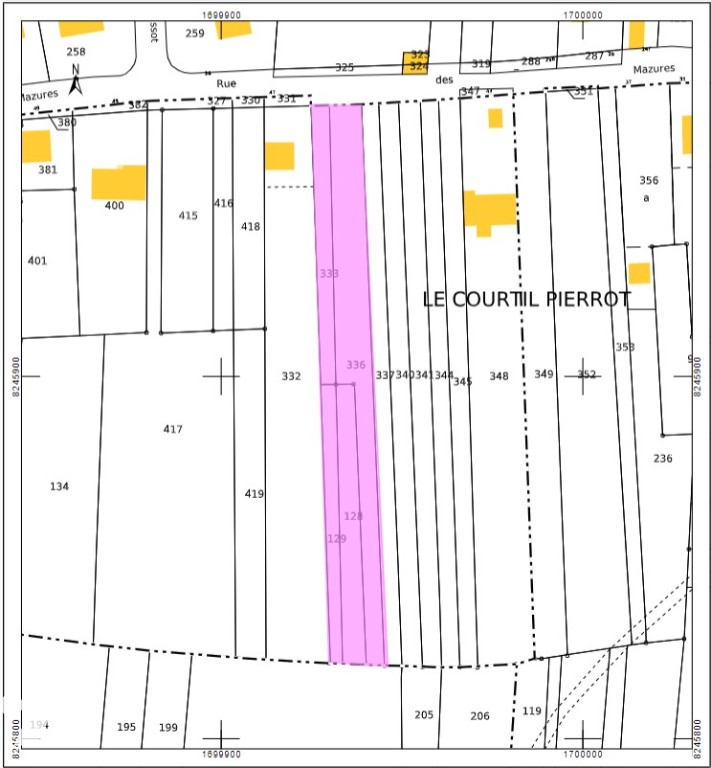 Terrain — Berneuil-sur-Aisne