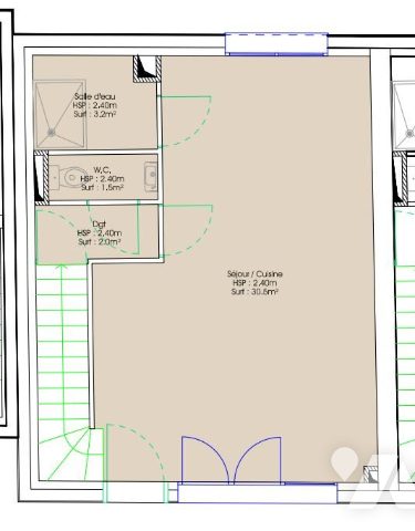 Maison 5 pièces 86 m² · à Pont-l'Évêque · 86,2 m² · 310 000 €