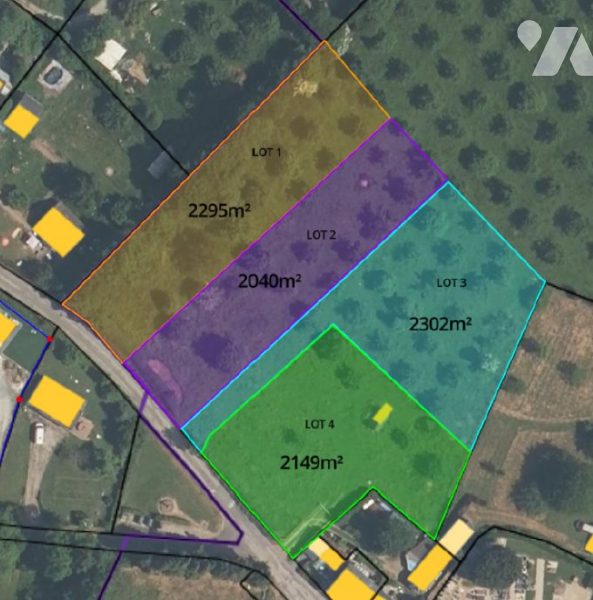Terrain 2040 m² · à Lande-Saint-Léger · 2 040 m² · 72 000 €