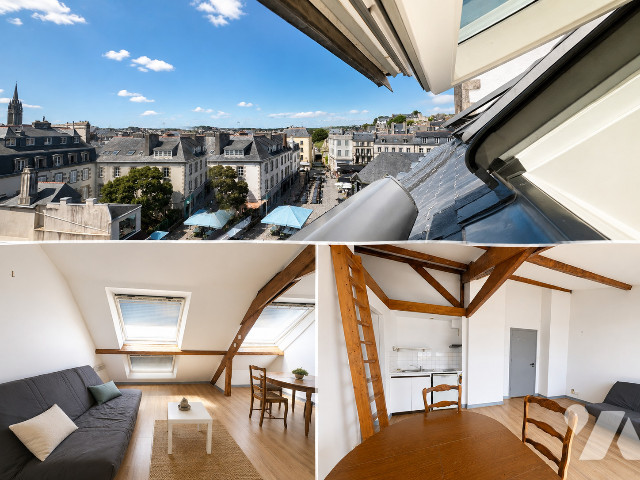 Appartement 2 pièces 28 m² · à Quimper · 27,8 m² · 535 €