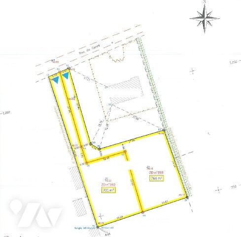 Terrain 764 m² · à Tourville-sur-Sienne · 764 m² · 36 500 €