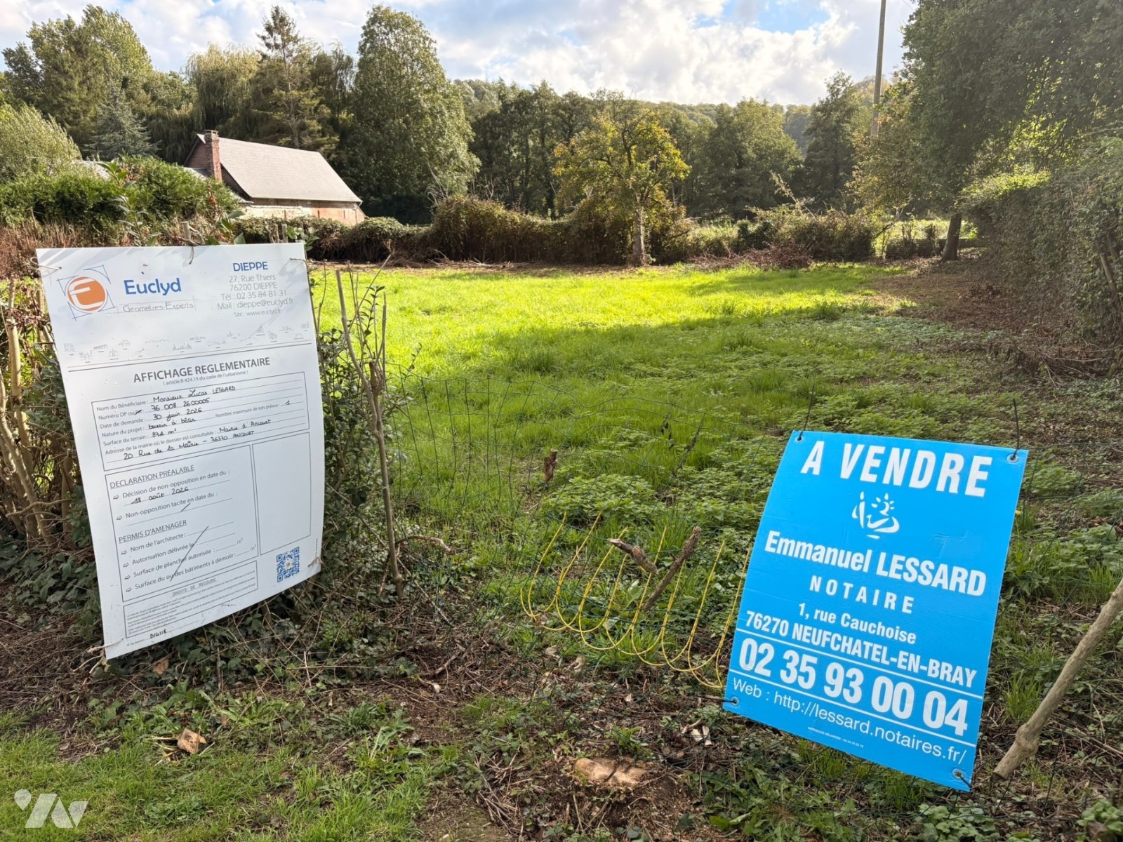 Terrain 871 m² · à Ancourt · 871 m² · 55 000 €