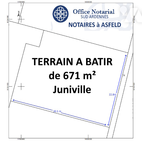 Vente Terrain JUNIVILLE